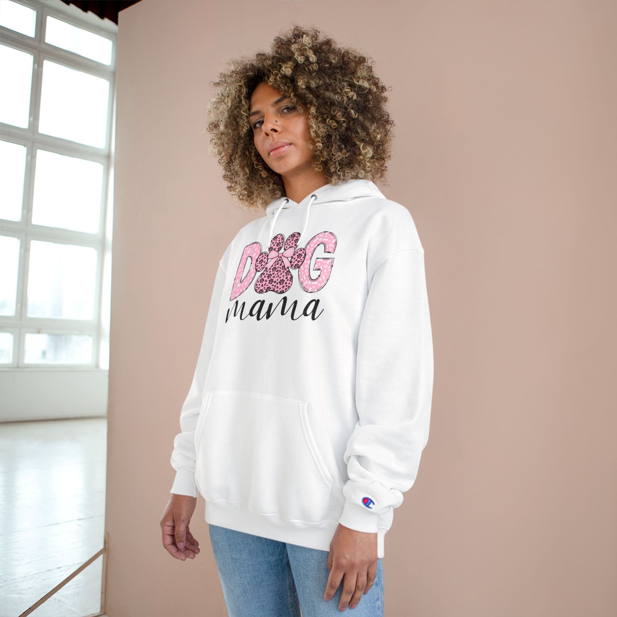 Dog Mama Hoodie, Funny Dog Mom Gift, Pet Lover Apparel, Cozy Sweatshirt for Dog Owners, Perfect for Animal Lovers