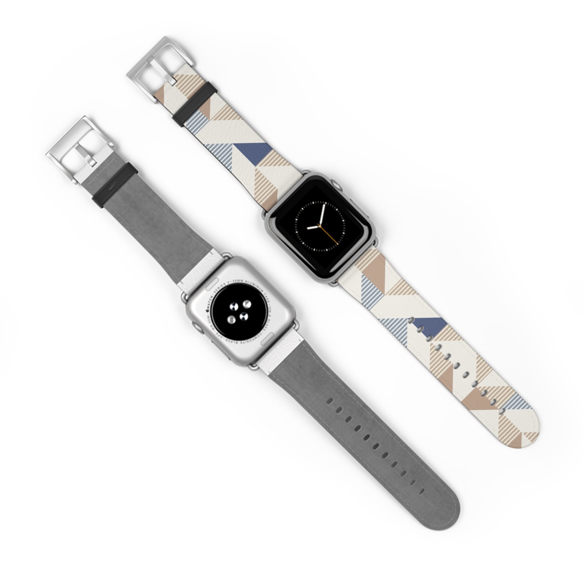 Chic Geometric Watch Band - Stylish Timepiece Accessory, Gift for Him/Her, Fashionable Wristband, Sports/Everyday Use