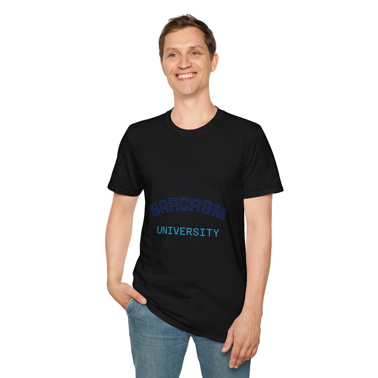 Sarcasm University T-Shirt for Humor Lovers, Funny Gift for Friends, Casual Wear, College Student Apparel, Funny Tee