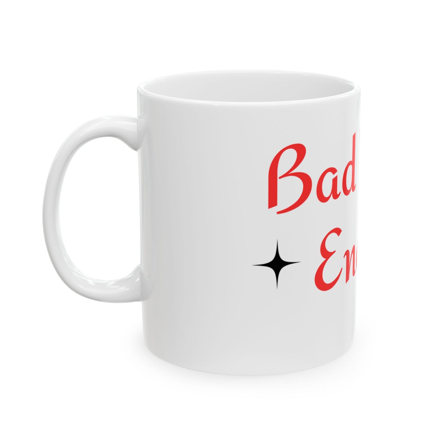 Bad Witch Energy Ceramic Mug | Unique Coffee Cup, Witchy Gift, Halloween Decor, Fun Kitchenware, 11oz or 15oz