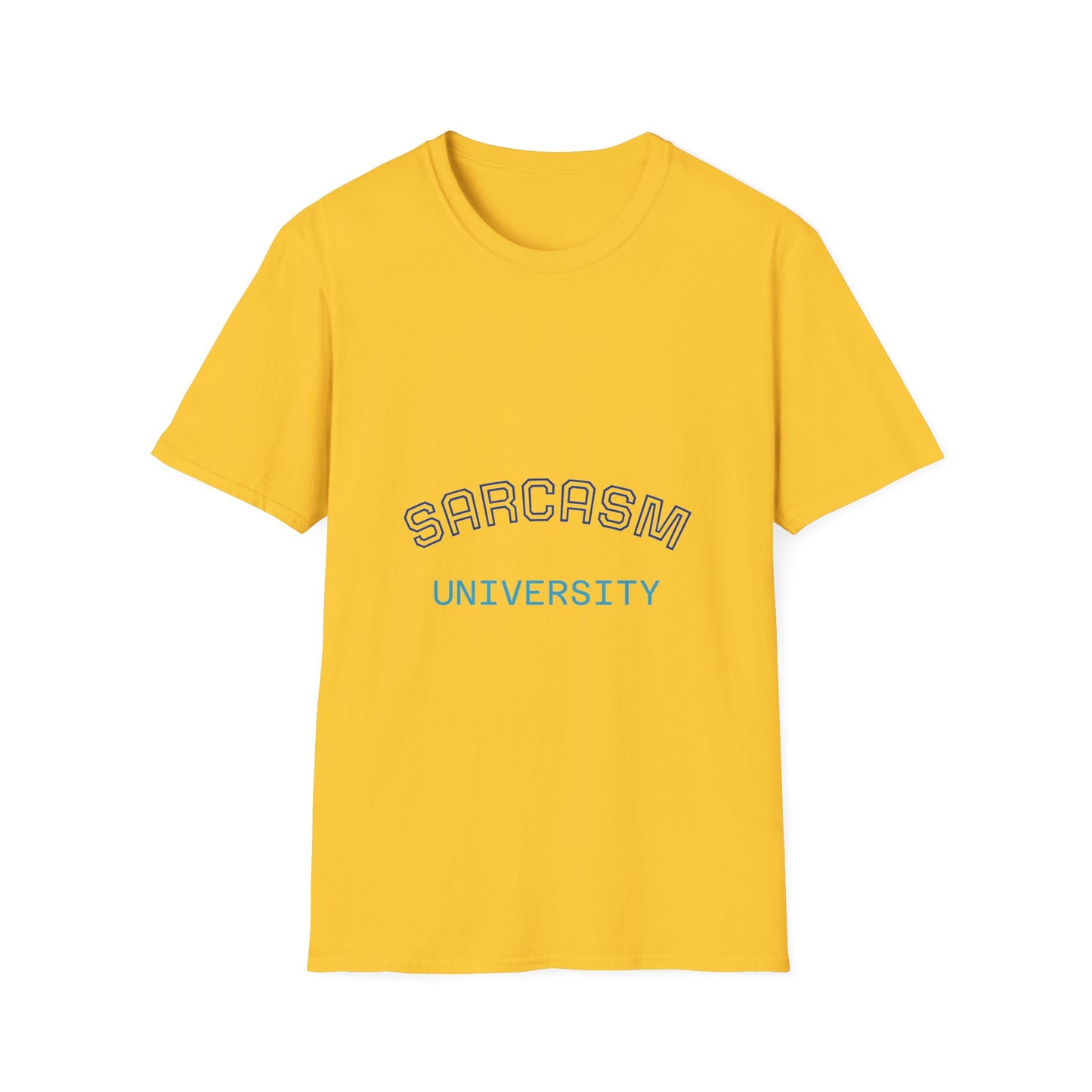Sarcasm University T-Shirt for Humor Lovers, Funny Gift for Friends, Casual Wear, College Student Apparel, Funny Tee