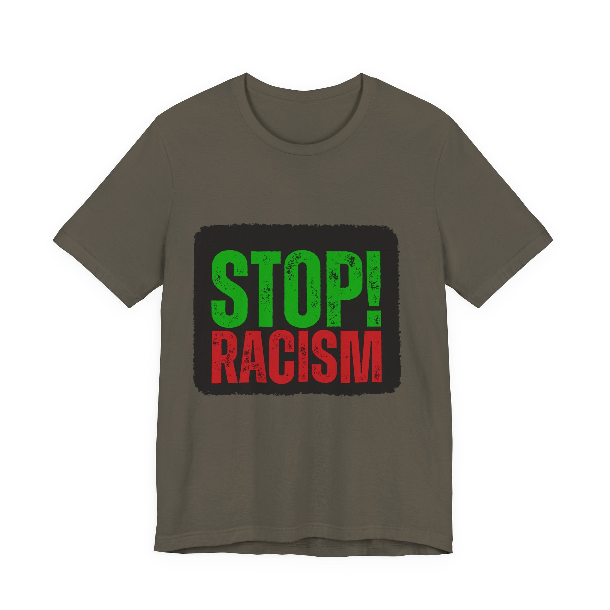 Stop Racism Unisex Tee | Social Justice Shirt, Activism Apparel, Everyday Wear, Gift for Advocates, Awareness Clothing