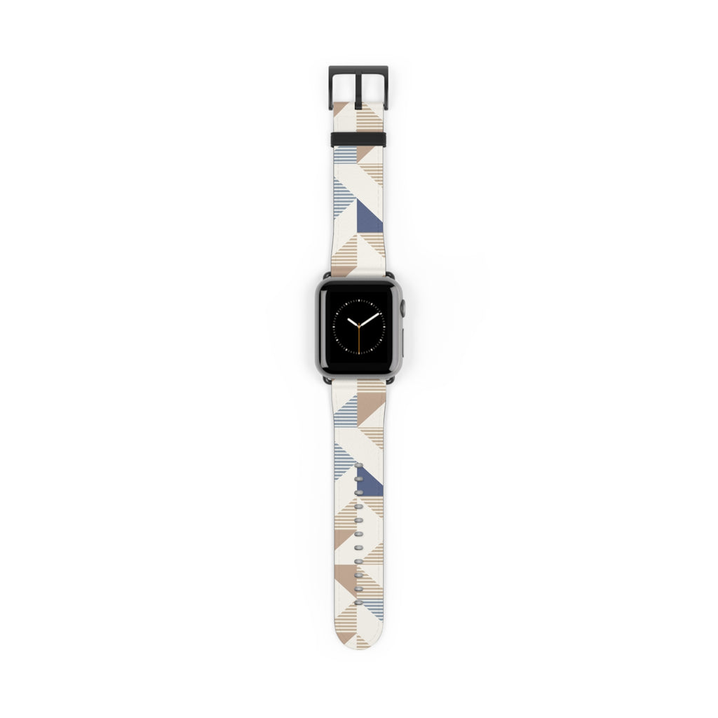 Chic Geometric Watch Band - Stylish Timepiece Accessory, Gift for Him/Her, Fashionable Wristband, Sports/Everyday Use