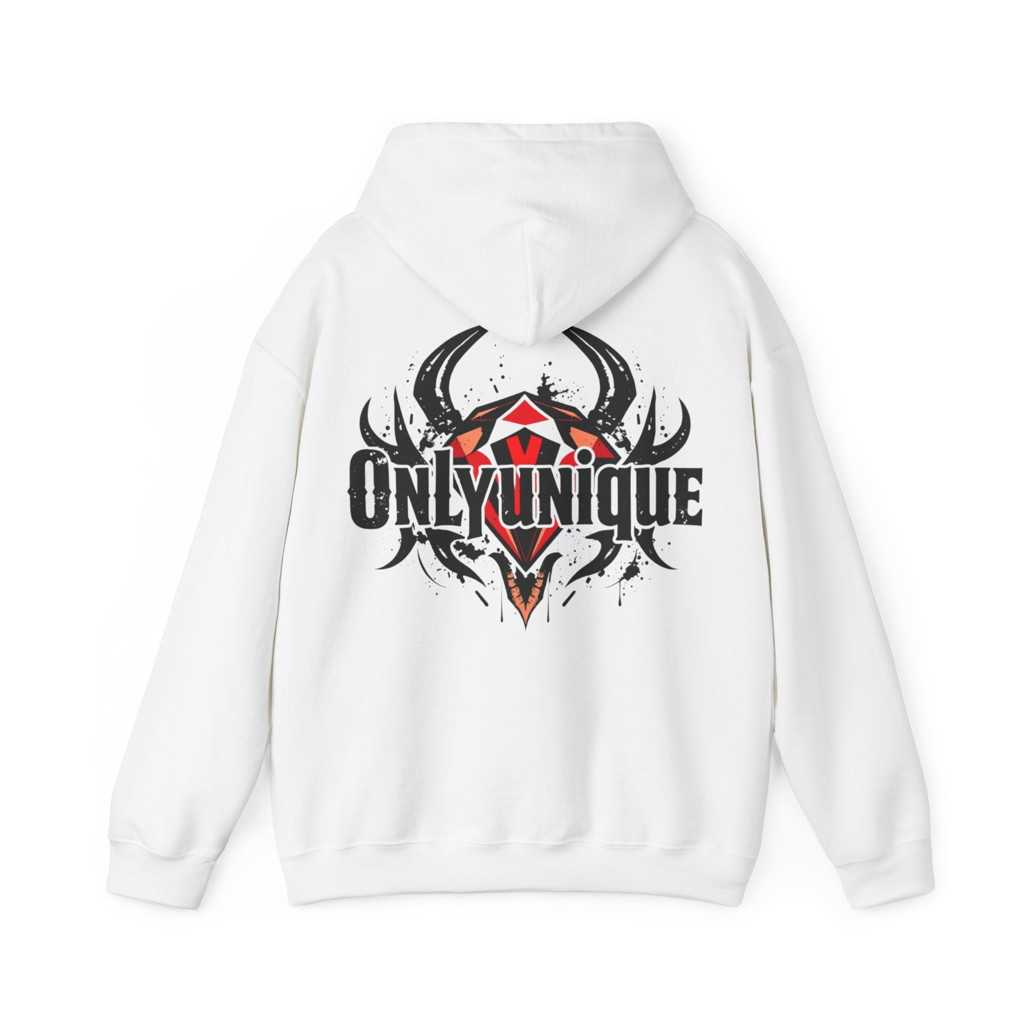Game Over Unisex Heavy Blend Hoodie, Unique Graphic Sweatshirt, Cozy Streetwear, Gamer Gift, Stylish Casual Wear