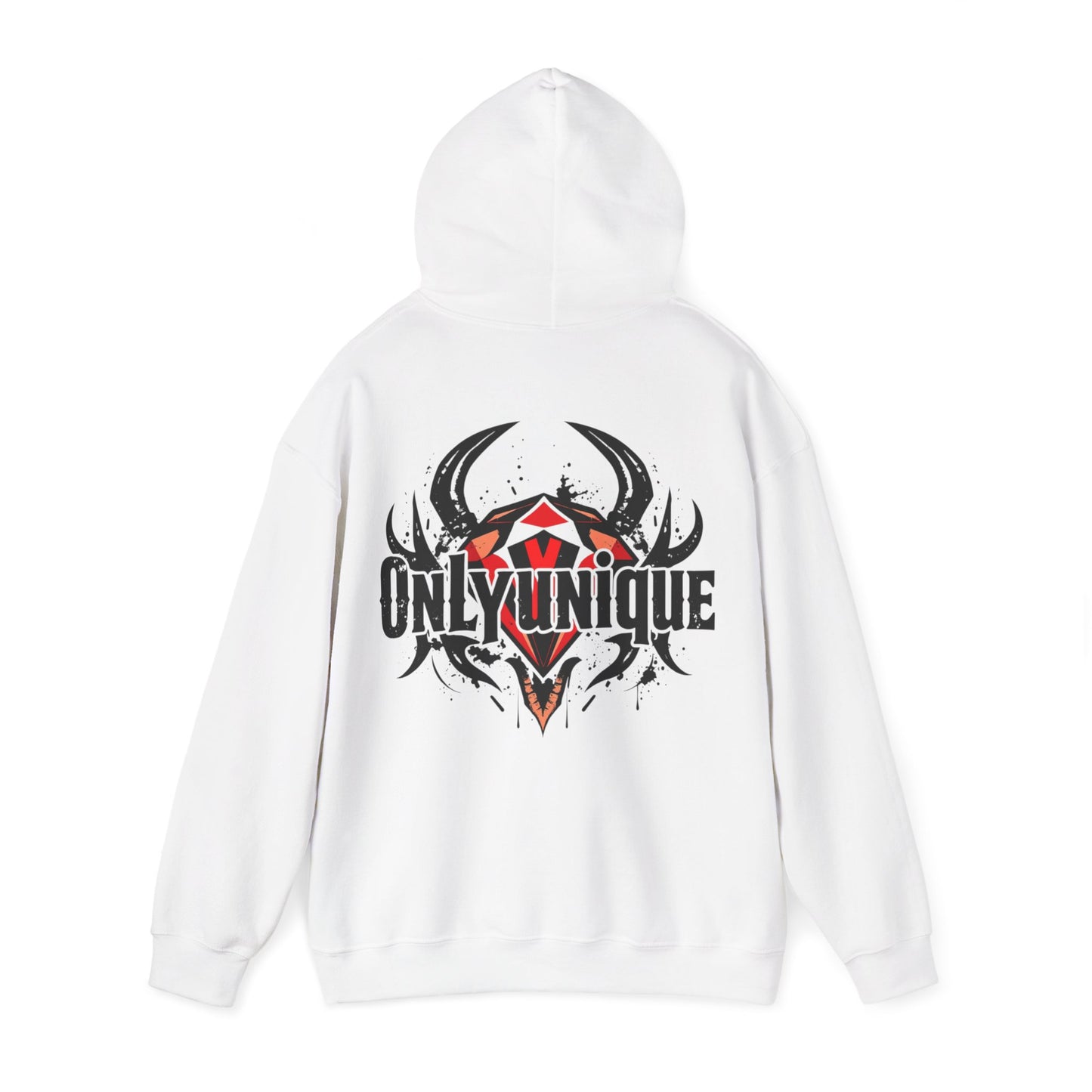 Game Over Unisex Heavy Blend Hoodie, Unique Graphic Sweatshirt, Cozy Streetwear, Gamer Gift, Stylish Casual Wear
