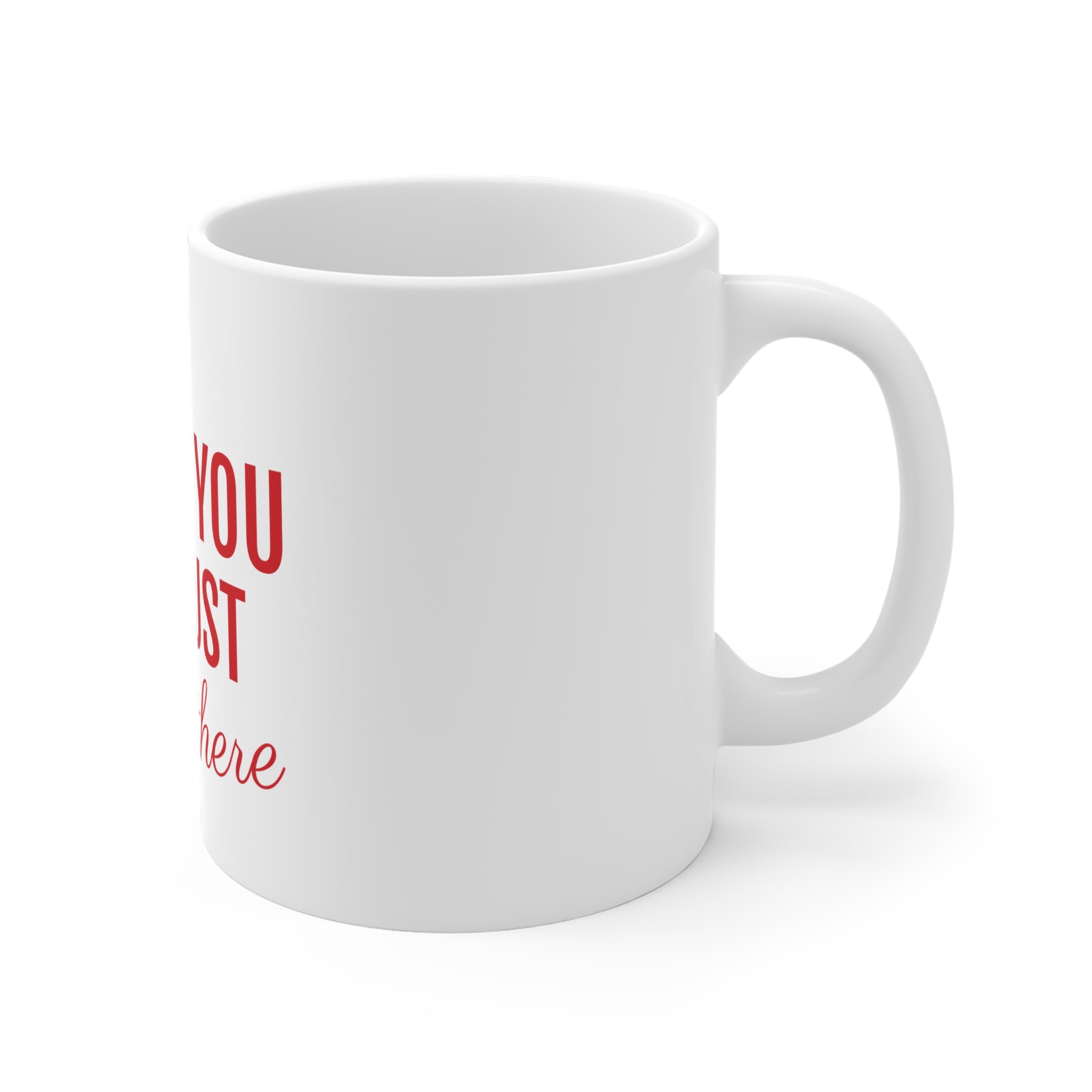 Thank You Ceramic Mug - 11oz/15oz/20oz | Gratitude Gift, Birthday Present, Coffee Mug, Positive Vibes, Friendship Mug