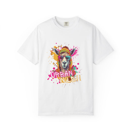 Urban Wilds Art Tee, Colorful Animal T-Shirt, Unique Graphic Shirt, Hipster Fashion Top, Perfect Gift for Animal Lovers