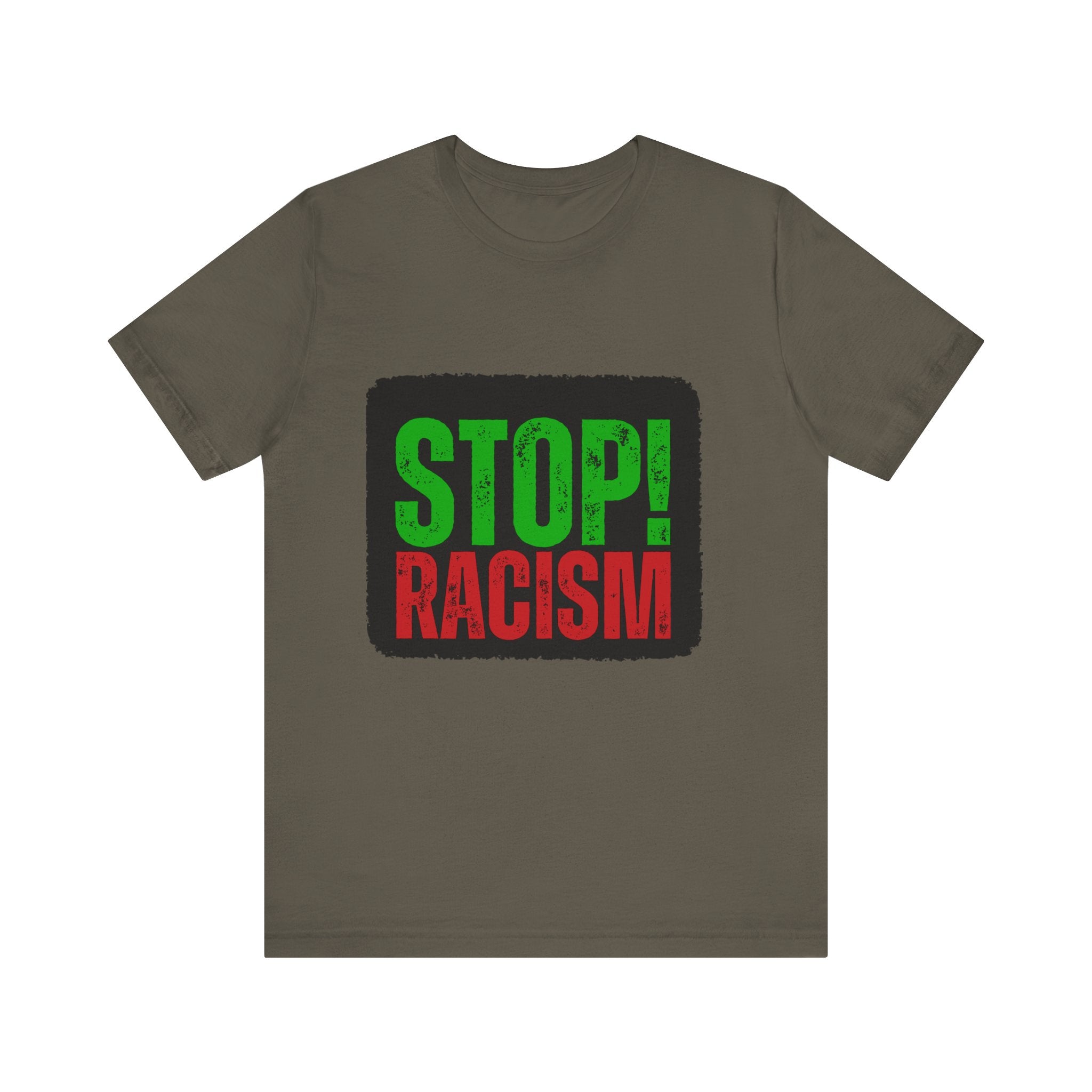 Stop Racism Unisex Tee | Social Justice Shirt, Activism Apparel, Everyday Wear, Gift for Advocates, Awareness Clothing